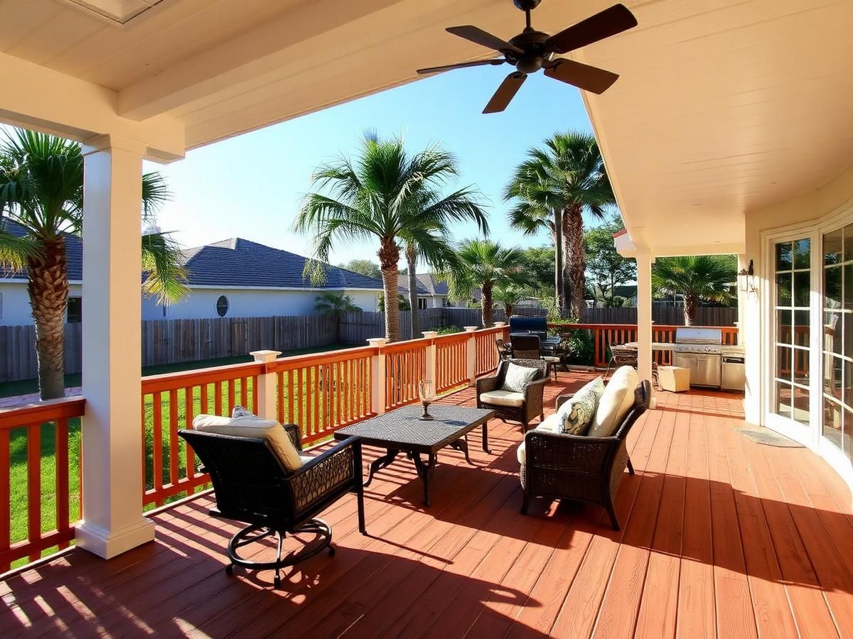 Patio, Deck & Fence