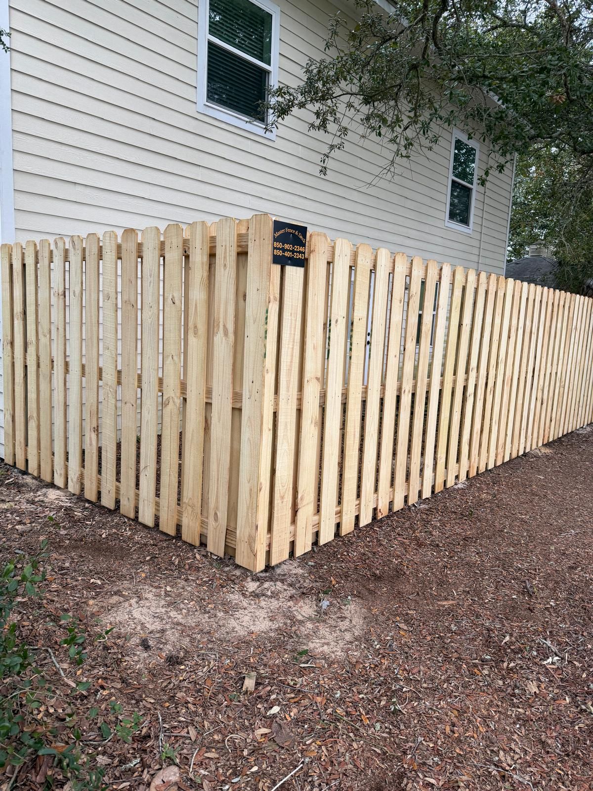 Shadowbox Privacy Fence in Crestview, FL