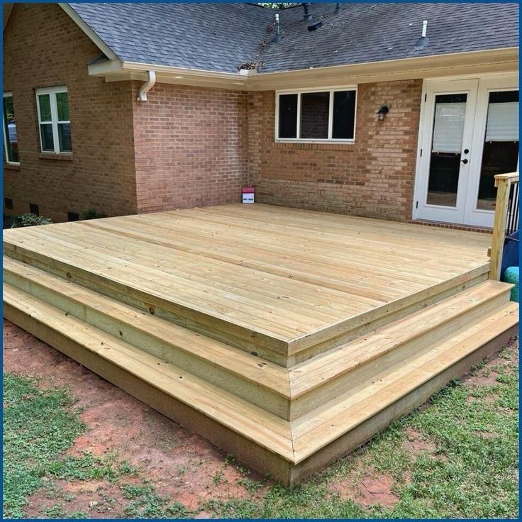 Tiered Platform Deck in Crestview, FL